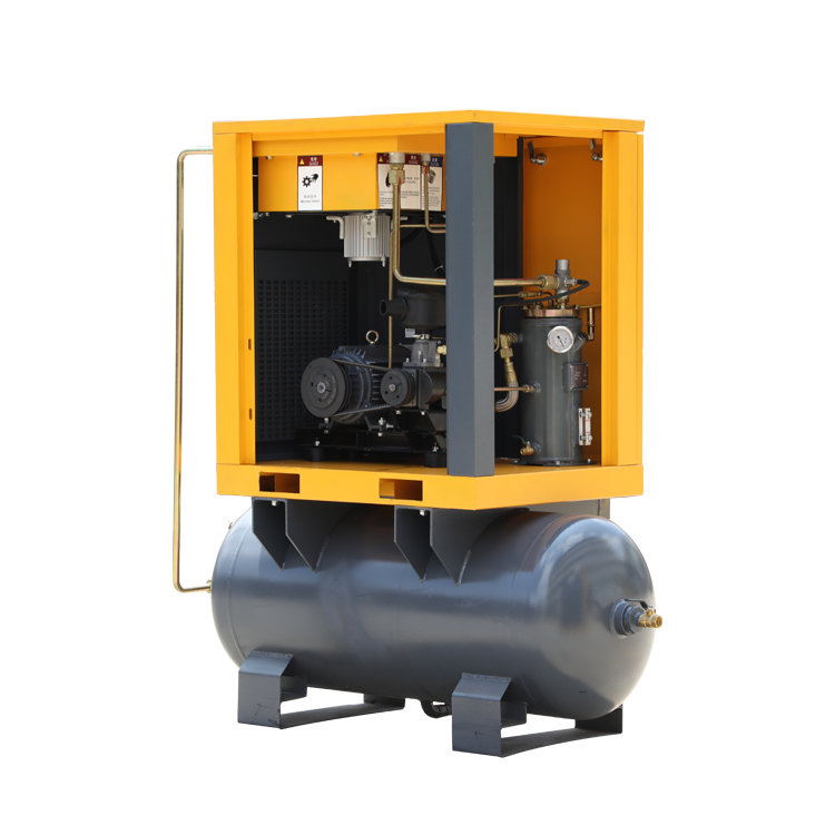 Tank Mounted Screw Compressor  5-20HP
